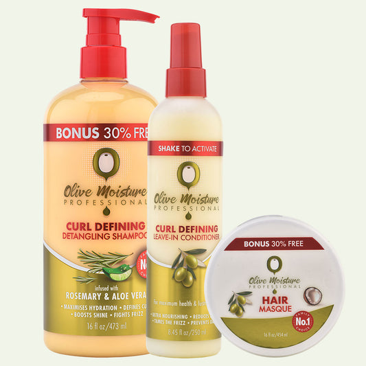 Olive Moisture Curl Defining Bundle