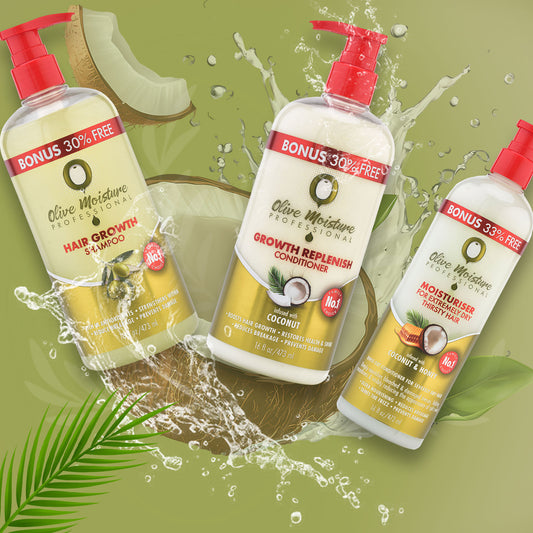 Olive Moisture Daily Haircare Bundle