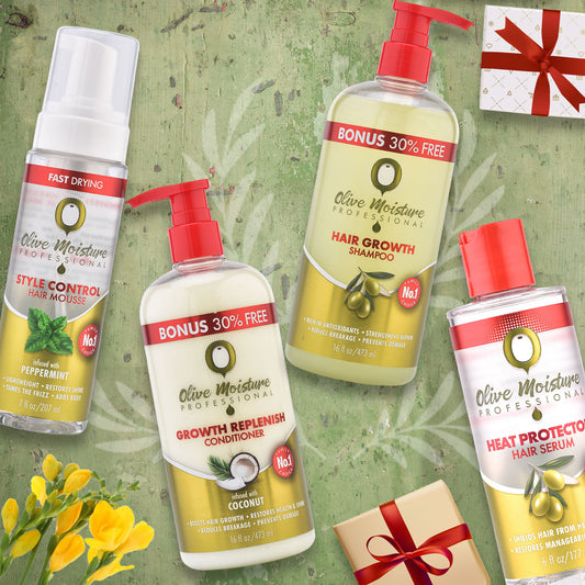 Olive Moisture Hair Styling Bundle