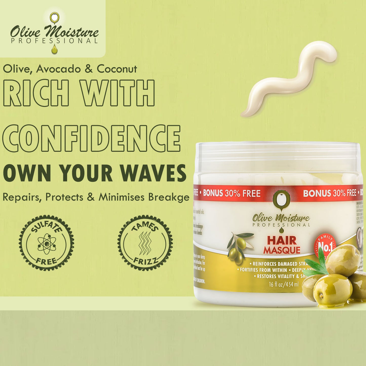 Olive Moisture Professional Hair Masque