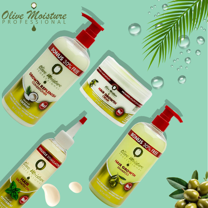 Olive Moisture Hair Growth Regime Bundle