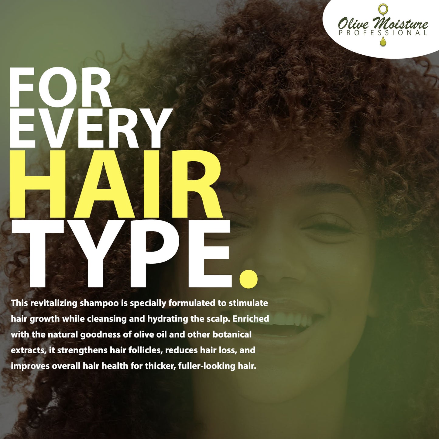 Olive Moisture Professional Hair Growth Shampoo