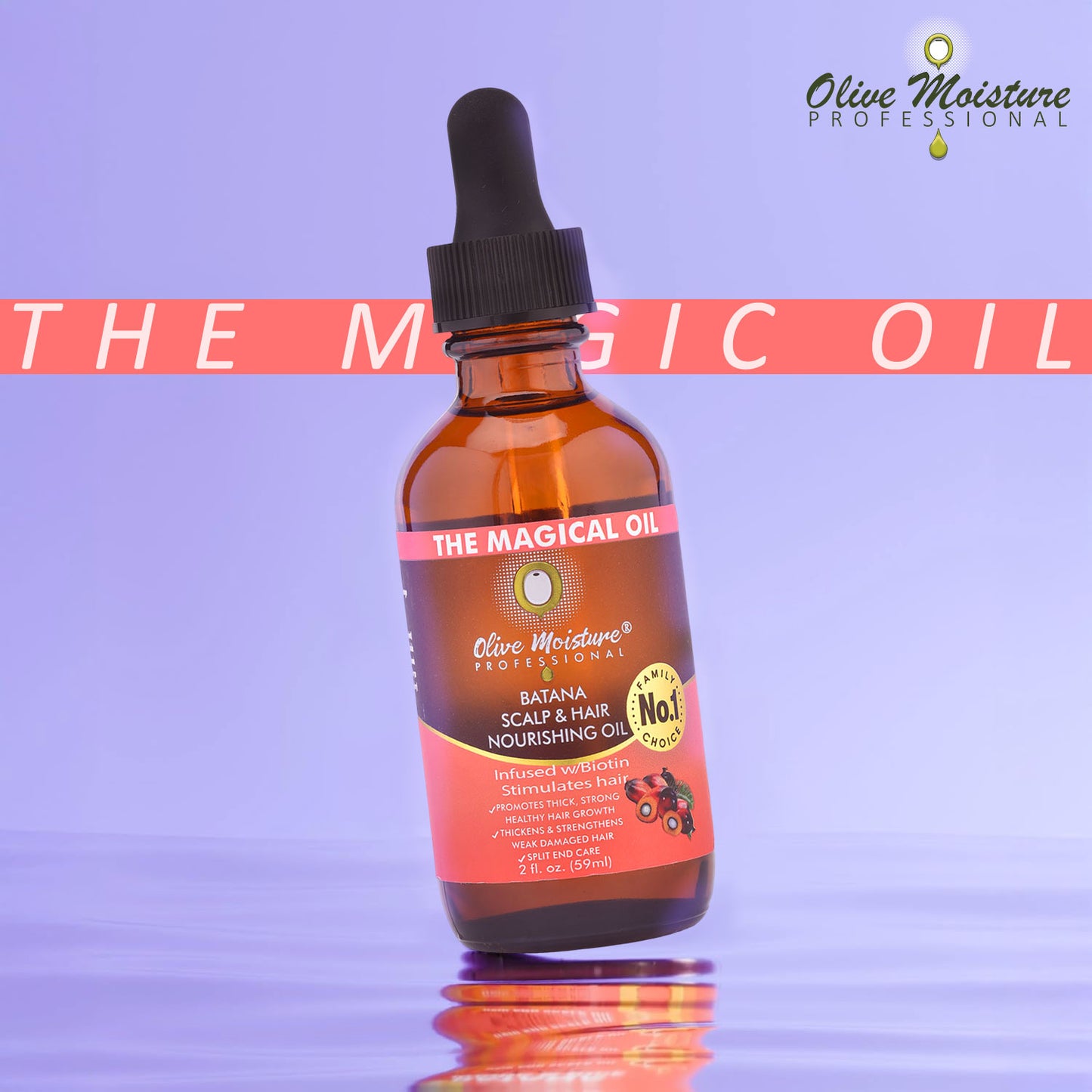 Olive Moisture Professional Batana Scalp And Hair Nourishing Oil