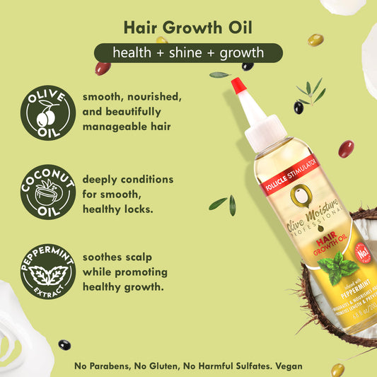 Olive Moisture Professional Hair Growth Oil