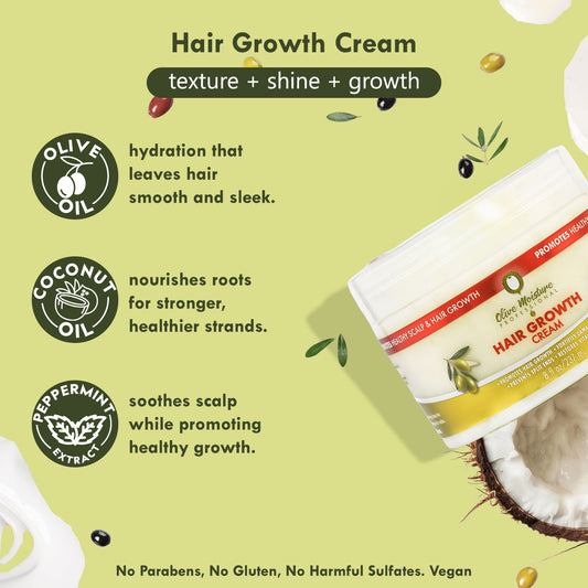Olive Moisture Professional Hair Growth Cream
