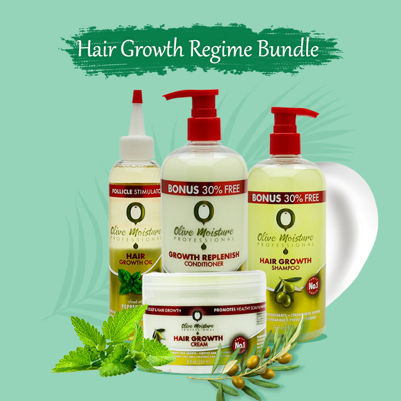 Olive Moisture Hair Growth Regime Bundle