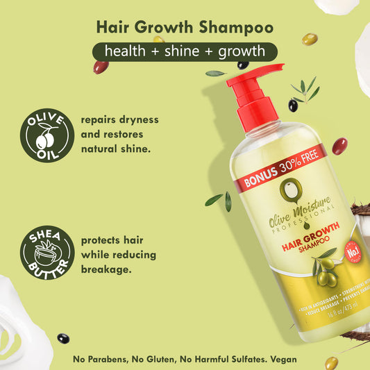 Olive Moisture Professional Hair Growth Shampoo