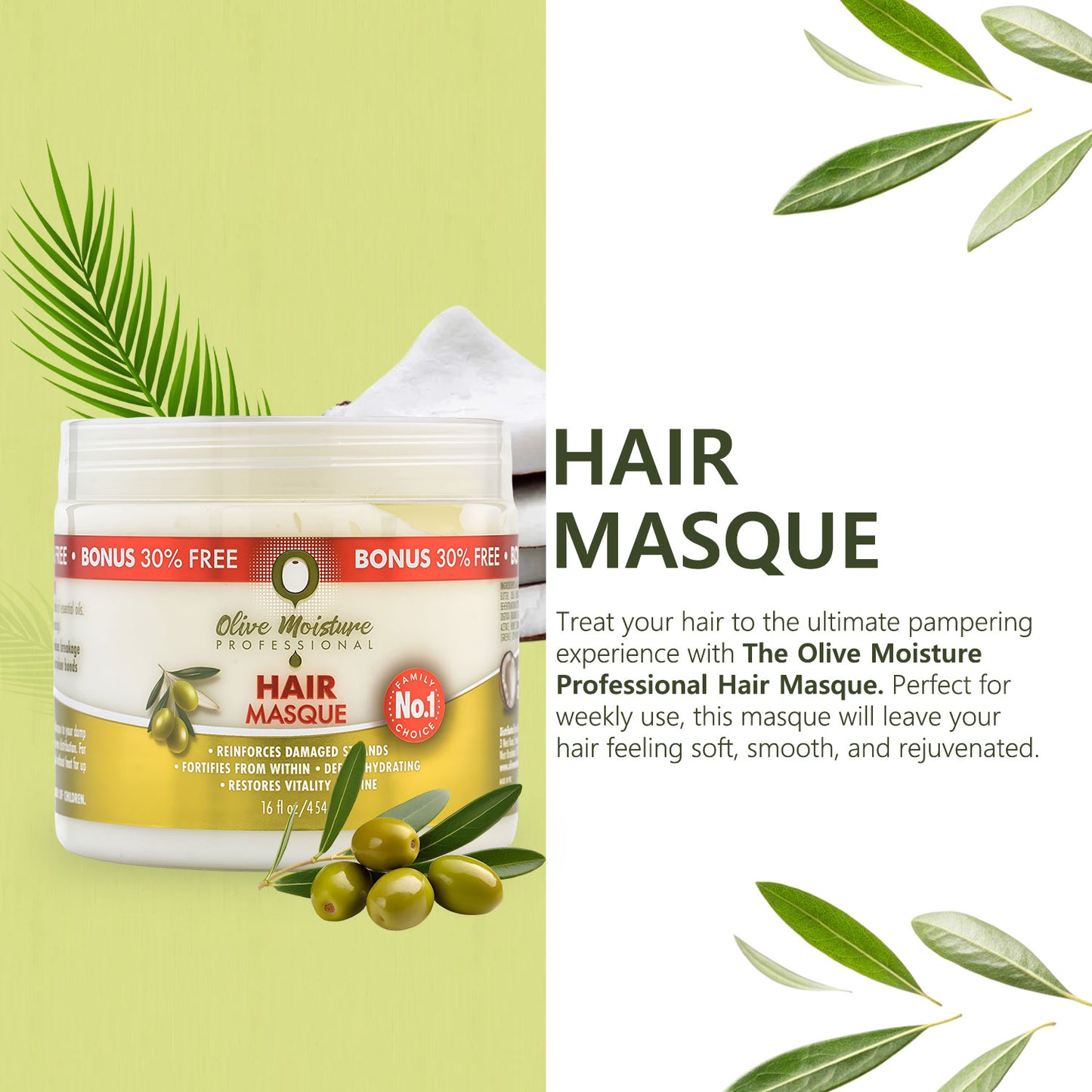 Olive Moisture Professional Hair Masque