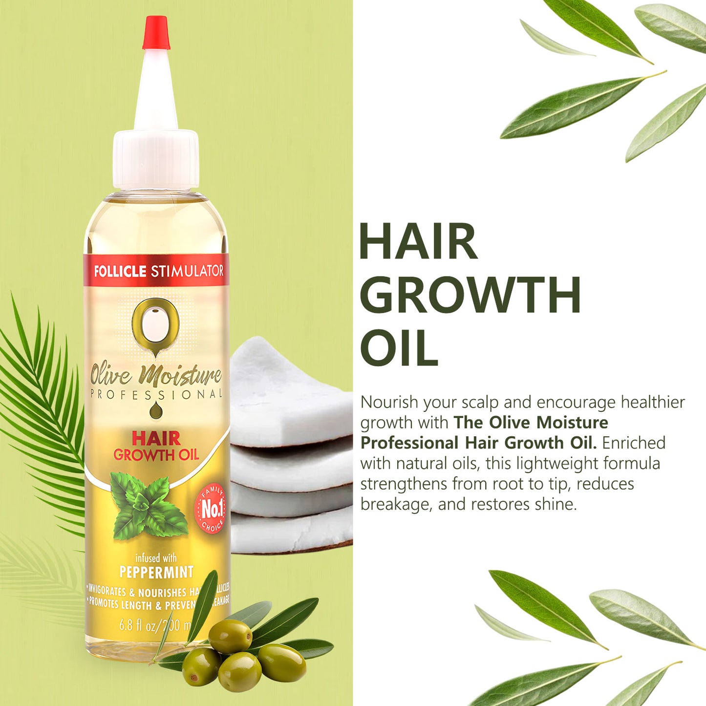Olive Moisture Professional Curl Defining Leave In Conditioner