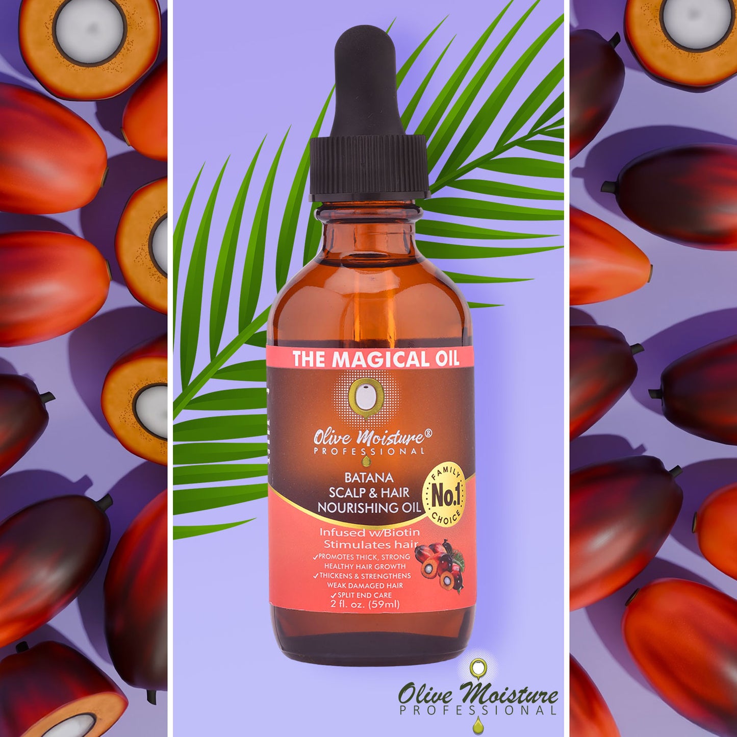 Olive Moisture Professional Batana Scalp And Hair Nourishing Oil