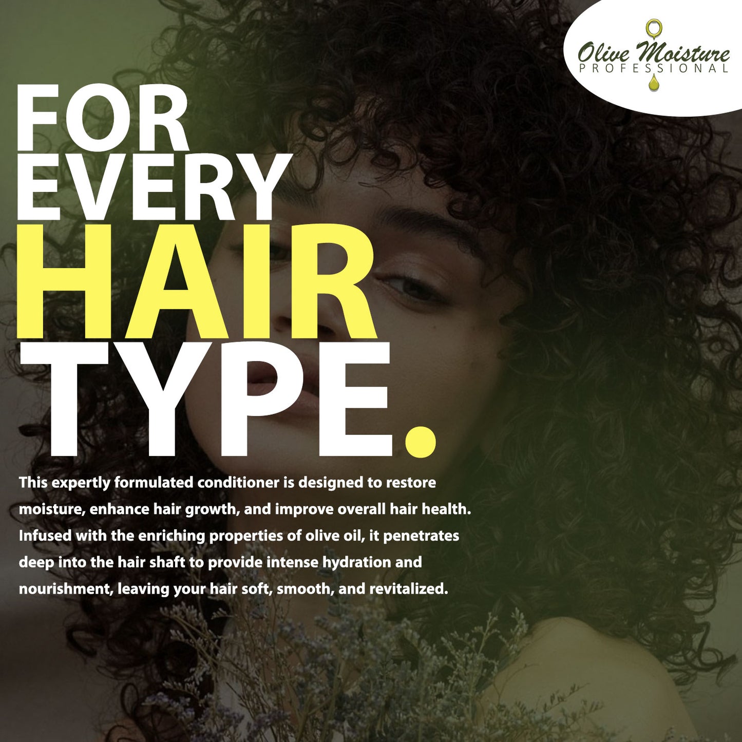 Olive Moisture Professional Growth Replenish Conditioner