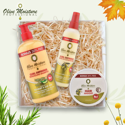 Olive Moisture Curl Defining Bundle