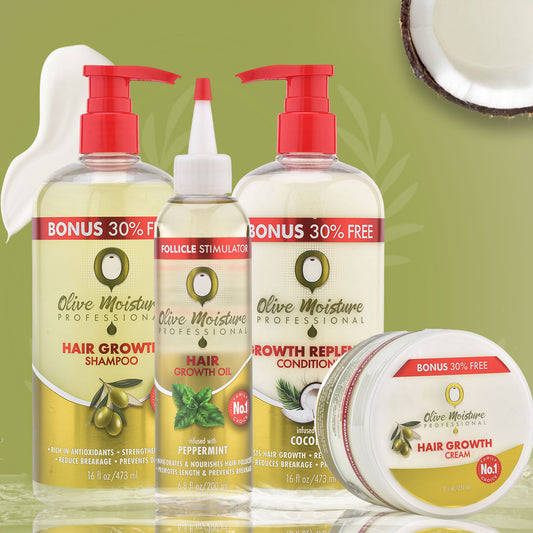 Olive Moisture Hair Growth Regime Bundle