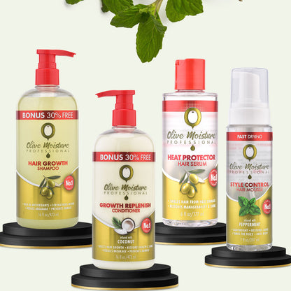 Olive Moisture Hair Styling Bundle