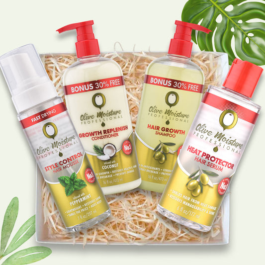 Olive Moisture Hair Styling Bundle
