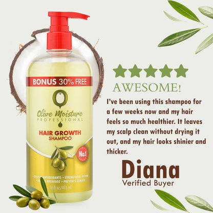 Olive Moisture Professional Hair Growth Shampoo