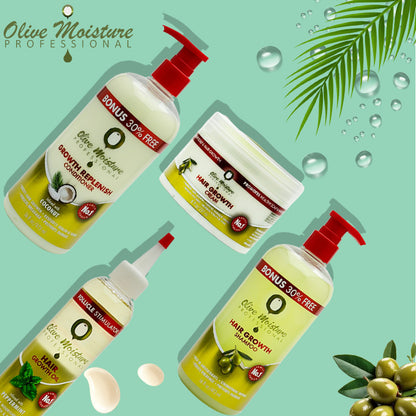 Olive Moisture Hair Growth Regime Bundle