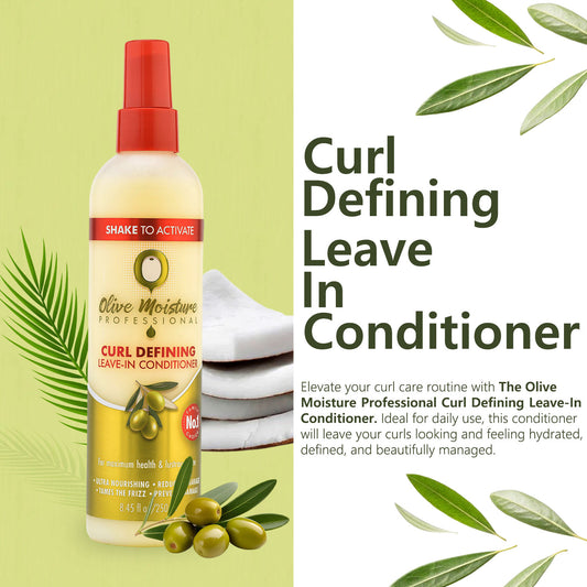 Olive Moisture Professional Curl Defining Leave In Conditioner