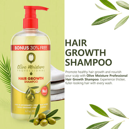 Olive Moisture Professional Hair Growth Shampoo