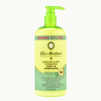 Olive Moisture Professional Rosemary & Mint Nourishing Leave In Conditioner