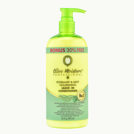 Olive Moisture Professional Rosemary & Mint Nourishing Leave In Conditioner