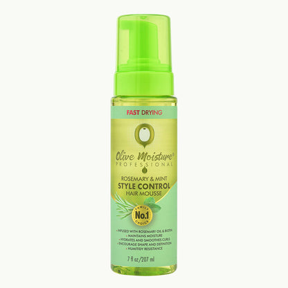 Olive Moisture Professional Rosemary And Mint Style Control Hair Mousse